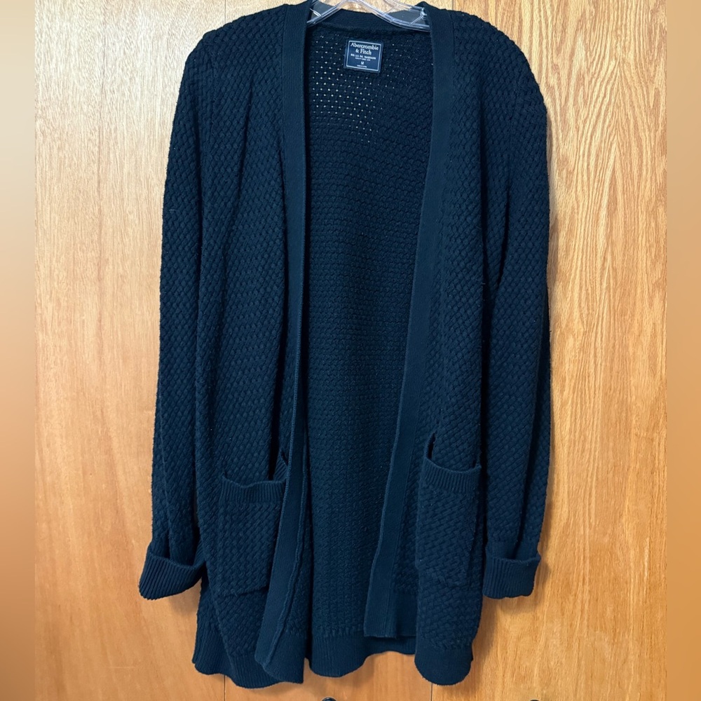 Abercrombie & Fitch Long Knit Cardigan